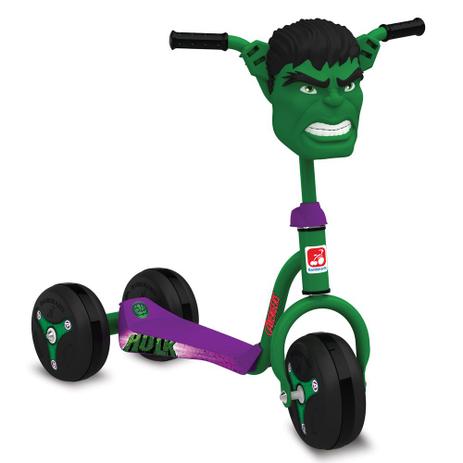 Patinete - Disney - Marvel - Avengers - Hulk - Bandeirante Menor preço em Patinete - Disney - Marvel - Avengers - Hulk - Bandeirante