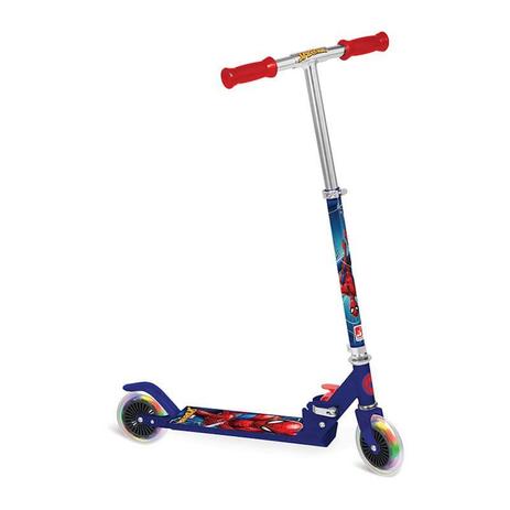 Patinete Homem Aranha Dobravel 2 Rodas Com Led3016 Bandeirante Menor preço em Patinete Homem Aranha Dobravel 2 Rodas Com Led3016 Bandeirante