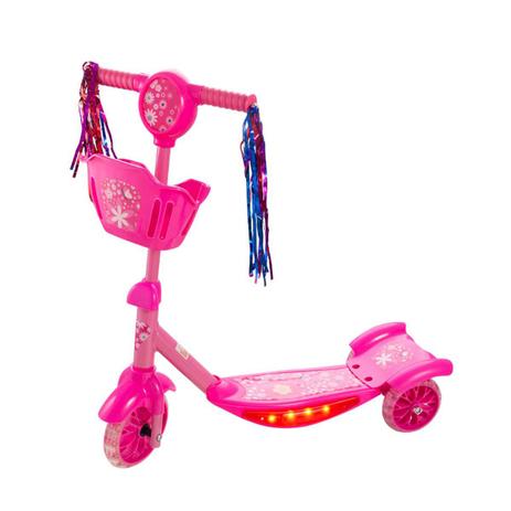 Patinete Infantil 3 Rodas Com Música E Luz Radical – Arcani Toys