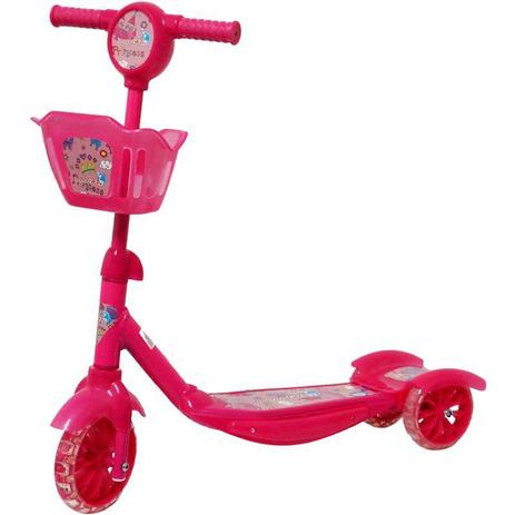 Patinete Infantil 3 Rodas Gel Musical Cesta Luzes Feminino Menina Princesa Rosa Importway BW-010-R é ruim? Patinete Infantil 3 Rodas Gel Musical Cesta Luzes Feminino Menina Princesa Rosa Importway BW-010-R é boa?