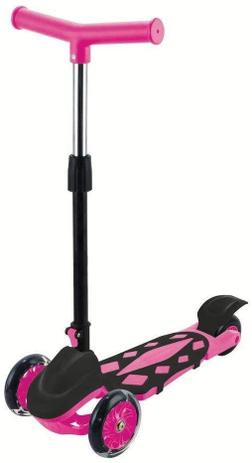 Patinete Infantil 3 Rodas Radical Power Pink - DM Toys Menor preço em Patinete Infantil 3 Rodas Radical Power Pink - DM Toys