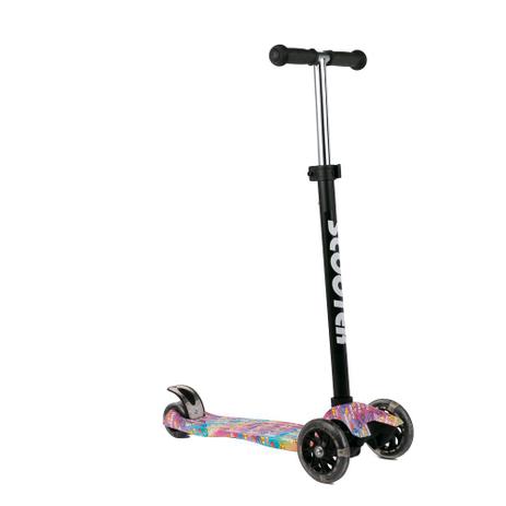 Patinete Infantil 4 Rodas Com Led - Emoji - Scooter Menor preço em Patinete Infantil 4 Rodas Com Led - Emoji - Scooter