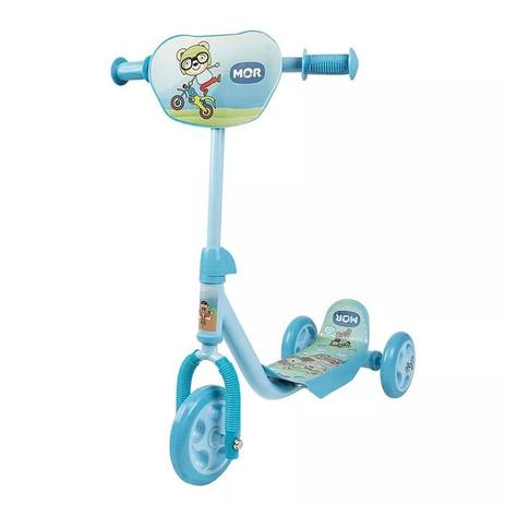 Patinete infantil azul com desenho mor Menor preço em Patinete infantil azul com desenho mor