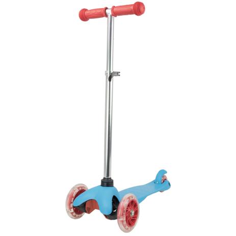 Patinete Infantil com led 3 rodas masculino - azul e vermelho - Bbr toys Menor preço em Patinete Infantil com led 3 rodas masculino - azul e vermelho - Bbr toys