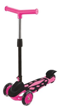 Patinete Infantil Power Rosa 3 Rodas Dobrável Dm Toys Menor preço em Patinete Infantil Power Rosa 3 Rodas Dobrável Dm Toys