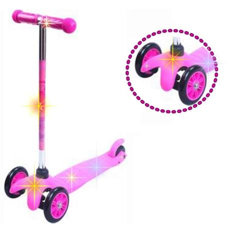 Patinete Infantil Sport Twist 3 Rodas Rosa Freio Estabilidade - Belfix Menor preço em Patinete Infantil Sport Twist 3 Rodas Rosa Freio Estabilidade - Belfix