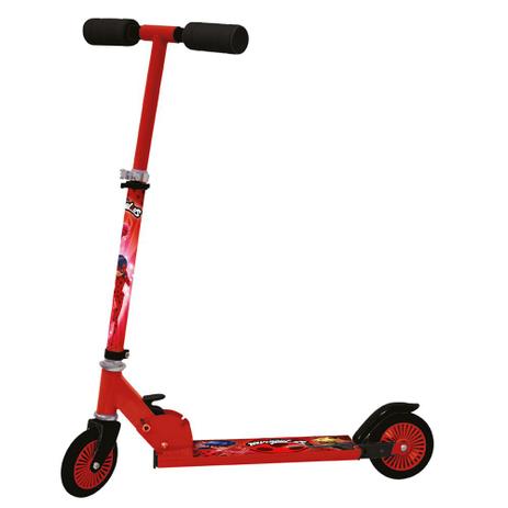 Patinete - Miraculous - Ladybug - Fun Menor preço em Patinete - Miraculous - Ladybug - Fun