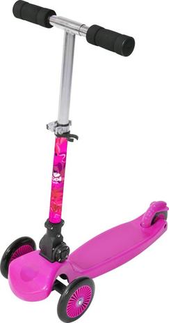 Patinete Sport Tech Infantil 3 Rodas Rosa - Bel Sports Menor preço em Patinete Sport Tech Infantil 3 Rodas Rosa - Bel Sports
