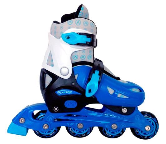 Menor preço em Patins Ajustável Azul M - Astro Toys