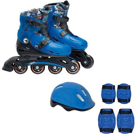 Patins Ajustavel Hot Wheels 33 A 36 Com Acessorios De Seguranca 8007-8 Fun Menor preço em Patins Ajustavel Hot Wheels 33 A 36 Com Acessorios De Seguranca 8007-8 Fun