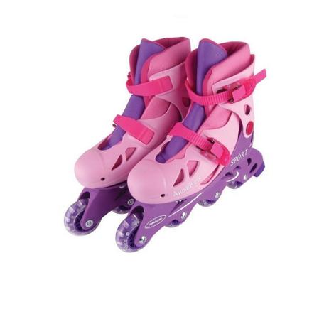 Patins Ajustável Roxo 34/37 Infantil Roller Meninas - Fênix Menor preço em Patins Ajustável Roxo 34/37 Infantil Roller Meninas - Fênix