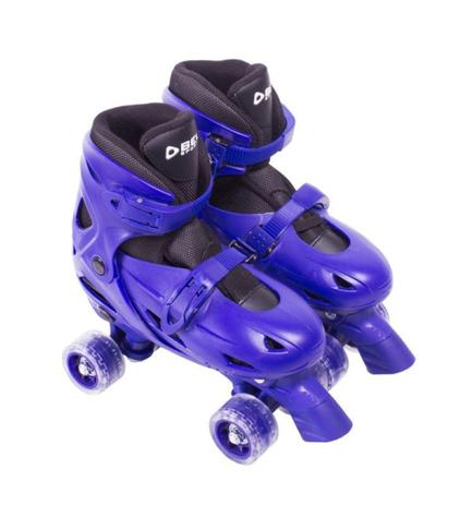Patins Clássico Ajustável Azul - Tamanho M (33 ao 36) - Bel Sports - Bel fix / bel sports Menor preço em Patins Clássico Ajustável Azul - Tamanho M (33 ao 36) - Bel Sports - Bel fix / bel sports