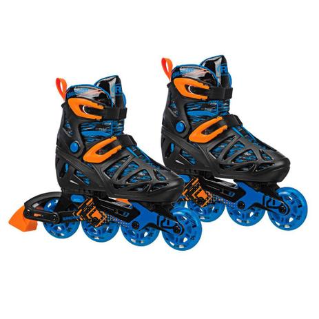 Patins Fila Inline Infantil Tracer Boy Rollerderby - M ( 32-36 ) Menor preço em Patins Fila Inline Infantil Tracer Boy Rollerderby - M ( 32-36 )