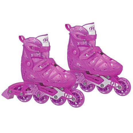 Patins Fila Inline Infantil Tracer Girl Rollerderby - M ( 32-36 ) Menor preço em Patins Fila Inline Infantil Tracer Girl Rollerderby - M ( 32-36 )