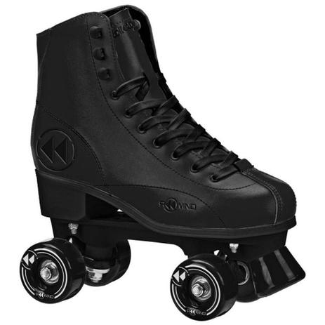 Patins Fila Quad Elite Roller Derby Reewind Black - 38 Menor preço em Patins Fila Quad Elite Roller Derby Reewind Black - 38