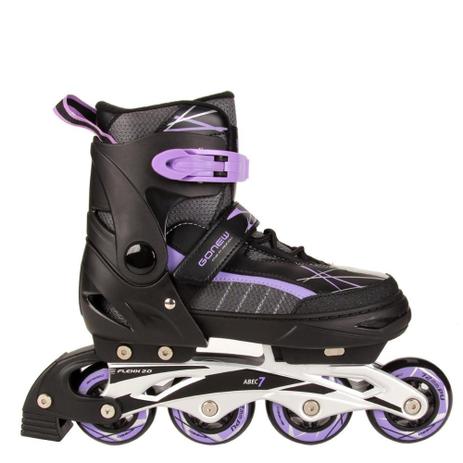 Patins Gonew Fitness Flexx 2.0 In line ABEC 7 Ajustável Base de Alumínio é boa?