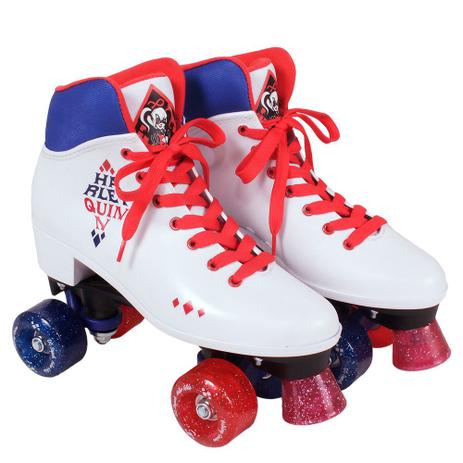 PATINS HARLEY QUINN - SUPER HERO GIRLS - 28-29 - Belfix - Bel fix Menor preço em PATINS HARLEY QUINN - SUPER HERO GIRLS - 28-29 - Belfix - Bel fix