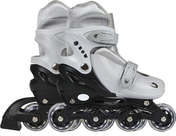 Patins In Line Rollers Cinza Row - Mor row Menor preço em Patins In Line Rollers Cinza Row - Mor row
