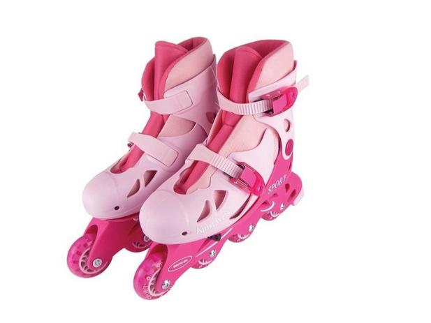 Patins Infantil Ajustável Rosa Meninas 34/37 - Fênix é boa?