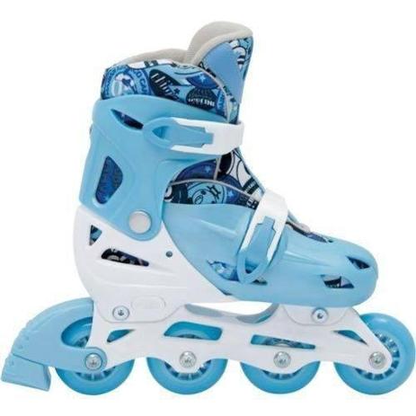 Patins Infantil In Line Fashion Rollers Bel P 28/31 Azul Clraro Menor preço em Patins Infantil In Line Fashion Rollers Bel P 28/31 Azul Clraro