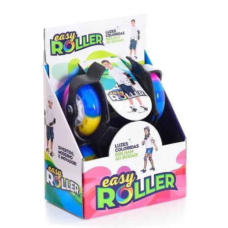 Patins Infantil para Adaptar no Tênis Easy Roller Rodas Coloridas Menor preço em Patins Infantil para Adaptar no Tênis Easy Roller Rodas Coloridas