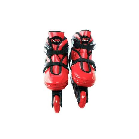 Patins Inline Radical Vermelho - M 33 ao 36 - Belfix - Bel fix Menor preço em Patins Inline Radical Vermelho - M 33 ao 36 - Belfix - Bel fix