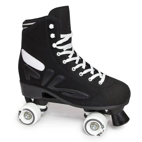 Patins Logo Black Abec 5 Mindblower - Fila Skates Menor preço em Patins Logo Black Abec 5 Mindblower - Fila Skates