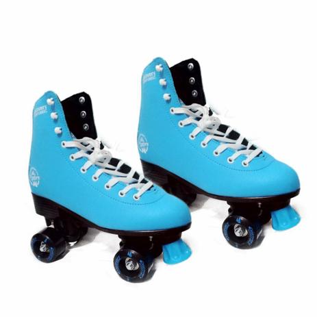 Patins Quad Roller 4 Rodas 38 Azul Discovery Adventures Yins Menor preço em Patins Quad Roller 4 Rodas 38 Azul Discovery Adventures Yins