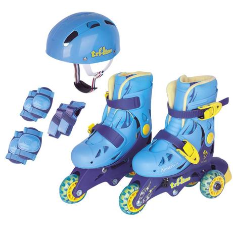 Patins Regulável Tri-line Azul Tamanho 26 a 29 Tl01a - Fenix é boa?
