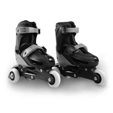 Patins Semi Profissional Tri-line e In-line Ajustável Infantil 2 Em 1 Menino Menina Regulável - Importway Menor preço em Patins Semi Profissional Tri-line e In-line Ajustável Infantil 2 Em 1 Menino Menina Regulável - Importway