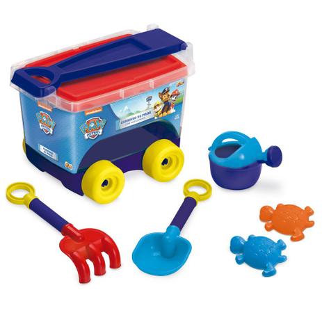 Patrulha Canina Carrinho de Praia com Acessórios - Fun Divirta-se é boa?