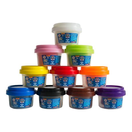 Patrulha Canina Massinha 10 Potes de Alegria - Sunny Menor preço em Patrulha Canina Massinha 10 Potes de Alegria - Sunny