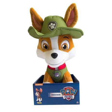 Patrulha Canina Pelúcia Tracker 30cm 1353 Sunny Menor preço em Patrulha Canina Pelúcia Tracker 30cm 1353 Sunny