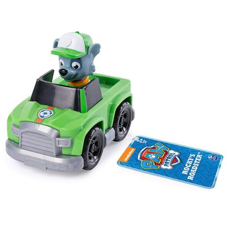 Patrulha Canina Rescue Racer Carrinho Rocky Roadster - Sunny Menor preço em Patrulha Canina Rescue Racer Carrinho Rocky Roadster - Sunny