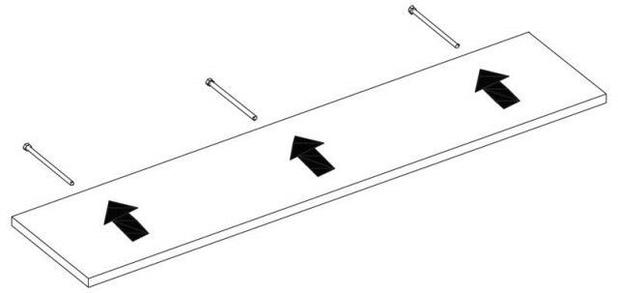 PBS 10X60 Prateleira em MDP de 15 mm com suporte incluso - Multivisao Menor preço em PBS 10X60 Prateleira em MDP de 15 mm com suporte incluso - Multivisao