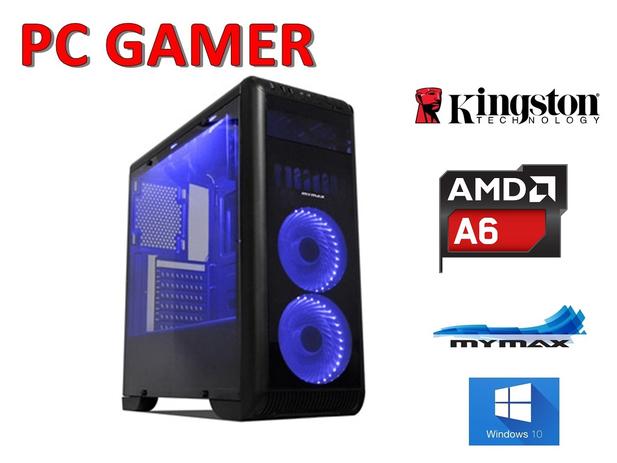 Pc Cpu Gamer Amd 3.9ghz + 4gb + SSD 120GB + Placa de Vídeo 2Gb Wifi + Brindes - Mymax é boa?