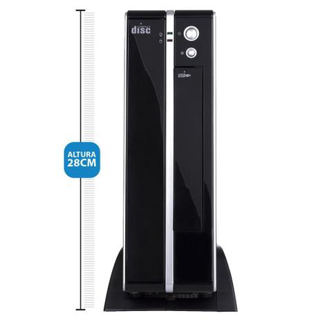 PC Desktop Everex Slim Intel Dual Core 4GB 120SSD HDMI Windows 10 Pro Prata + teclado mouse - Everex Computer Menor preço em PC Desktop Everex Slim Intel Dual Core 4GB 120SSD HDMI Windows 10 Pro Prata + teclado mouse - Everex Computer