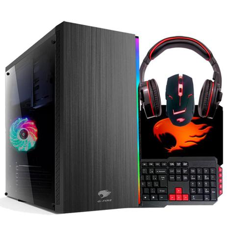 PC G-FIRE AMD A10 9700 3.8 GHz 8 GB 1 TB Radeon R7 2 GB integrada Computador Gamer GKN HTG-251 Menor preço em PC G-FIRE AMD A10 9700 3.8 GHz 8 GB 1 TB Radeon R7 2 GB integrada Computador Gamer GKN HTG-251