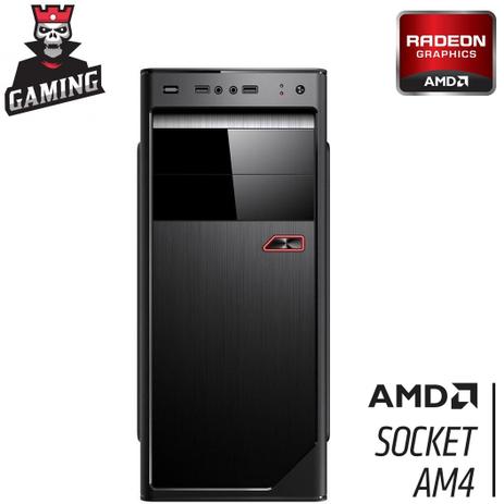 PC Gamer Barato EasyPC AMD A8 9600 4-Core 3.4Ghz (Radeon R7) 4GB DDR4 500GB HDMI Áudio HD 7.1 - 3green Menor preço em PC Gamer Barato EasyPC AMD A8 9600 4-Core 3.4Ghz (Radeon R7) 4GB DDR4 500GB HDMI Áudio HD 7.1 - 3green