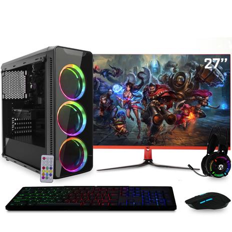 PC Gamer com Monitor Gamer 27" 165hz Curvo Intel Core i7 8GB (Geforce GTX 1050Ti 4GB) HD 1TB 500W 80 Plus - EASYPC Menor preço em PC Gamer com Monitor Gamer 27" 165hz Curvo Intel Core i7 8GB (Geforce GTX 1050Ti 4GB) HD 1TB 500W 80 Plus - EASYPC