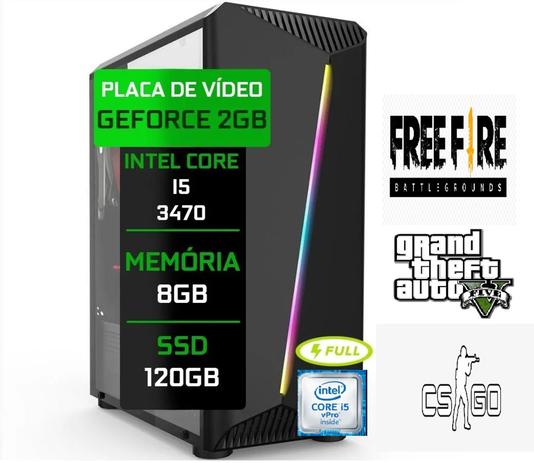 Pc Gamer Completo Intel 8gb SSD 120GB G-FORCE 2GB Wi-fi Com Garantia - Conect PC Menor preço em Pc Gamer Completo Intel 8gb SSD 120GB G-FORCE 2GB Wi-fi Com Garantia - Conect PC