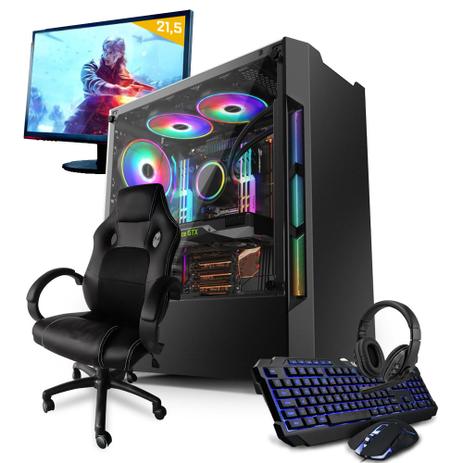 Pc Gamer Completo Neologic NLI81250 I3-8100 8GB (GTX 1660TI 6GB) 1TB + Cadeira Gamer Menor preço em Pc Gamer Completo Neologic NLI81250 I3-8100 8GB (GTX 1660TI 6GB) 1TB + Cadeira Gamer
