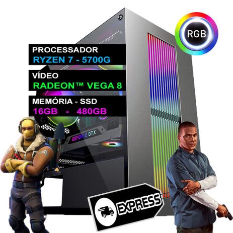 Pc Gamer Computador Completo Ryzen 7 16gb Ddr4 Ssd Nfe Wifi - NoLag Menor preço em Pc Gamer Computador Completo Ryzen 7 16gb Ddr4 Ssd Nfe Wifi - NoLag
