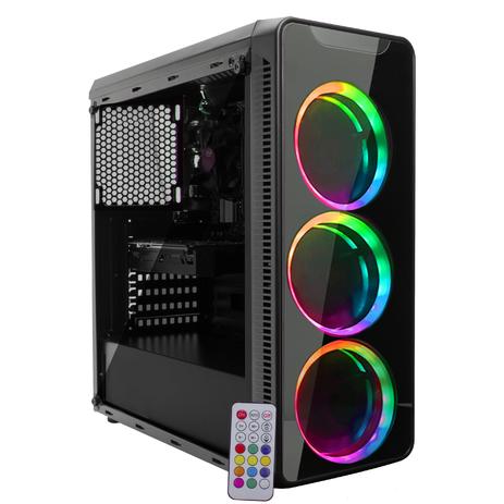 PC Gamer EasyPC Completo Monitor LED 21.5” AMD Quad Core Ryzen 5 2400G 3.9ghz 8GB (Radeon Vega 11 Graphics ) 1TB Mouse Teclado Headset Menor preço em PC Gamer EasyPC Completo Monitor LED 21.5” AMD Quad Core Ryzen 5 2400G 3.9ghz 8GB (Radeon Vega 11 Graphics ) 1TB Mouse Teclado Headset