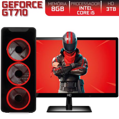 Pc Gamer Easypc Ready Intel Core I5 8gb Hd 3tb Nvidia Geforce Gt710 2gb Monitor 21 5 Full Hd Hdmi Computador Gamer Magazine Luiza