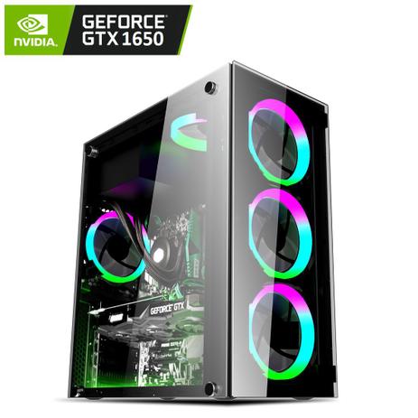 PC Gamer Completo AMD 10-Core 3.80Ghz Placa de vídeo Geforce GTX 750 4GB  SSD 240GB RAM 8GB Monitor Full HD 21.5 500W Quantum Titanium - WorldPc  empresa do grupo Bel MicroTecnologia