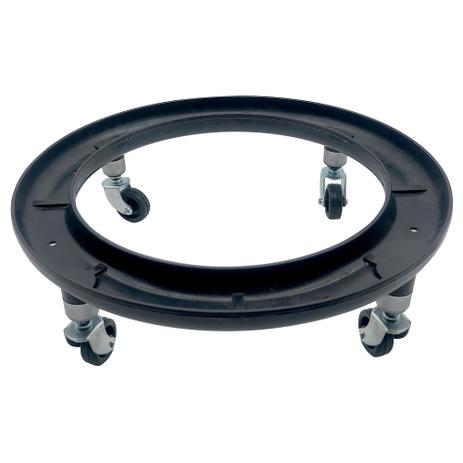 Pé para botijão de gás Suporte Reforçado C/ rodas vaso galão - Ki Util é boa?