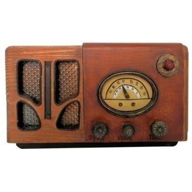 Peça decorativa de madeira e metal - Btc decor Menor preço em Peça decorativa de madeira e metal - Btc decor