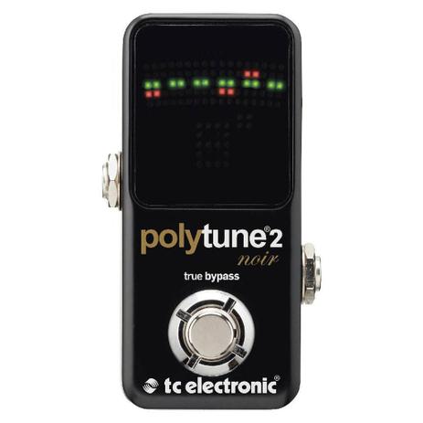 Pedal Afinador TC Electronic Polytune 2 Noir Menor preço em Pedal Afinador TC Electronic Polytune 2 Noir