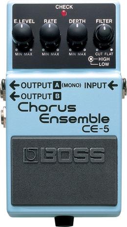 Pedal Analógico CE-5 Chorus Esemble Boss Menor preço em Pedal Analógico CE-5 Chorus Esemble Boss